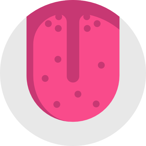 舌 Detailed Flat Circular Flat icon