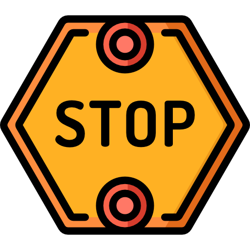 Stop Special Lineal color icon