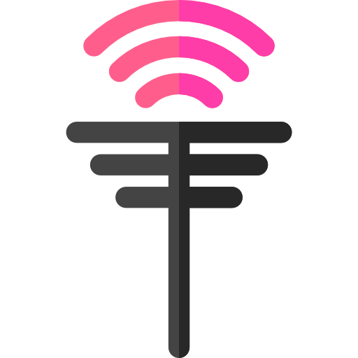 antena Basic Rounded Flat ikona