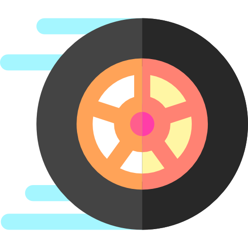 courses Basic Rounded Flat Icône