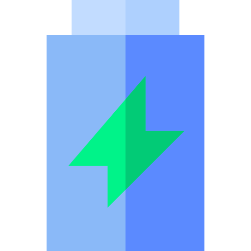 batteria Basic Rounded Flat icona