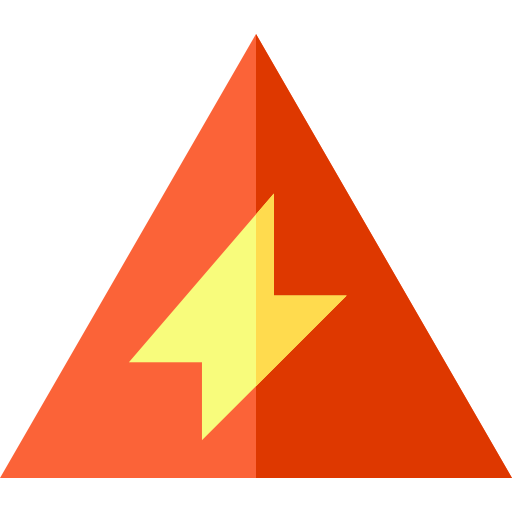 eletricidade Basic Rounded Flat Ícone