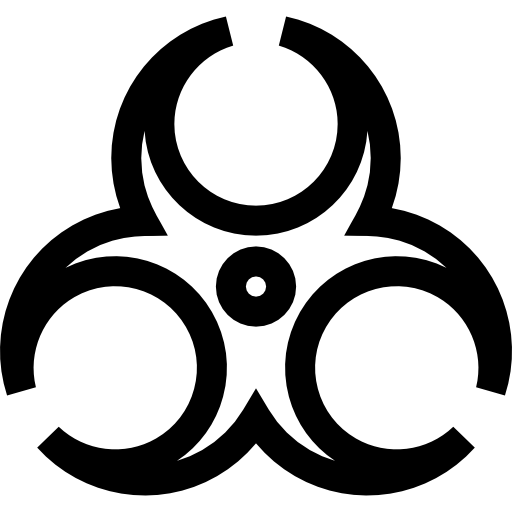 biogefährdung Basic Rounded Lineal icon