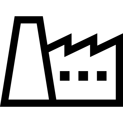 usine Basic Rounded Lineal Icône
