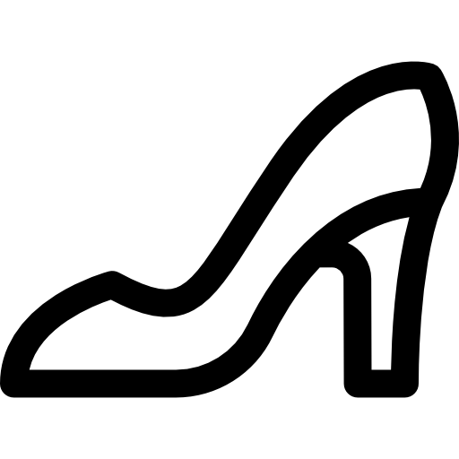 ハイヒール Basic Rounded Lineal icon