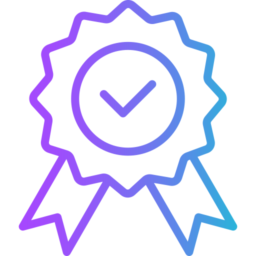 Award Generic gradient outline icon