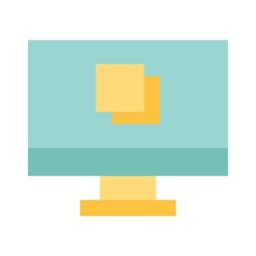 desktop Generic color fill icon