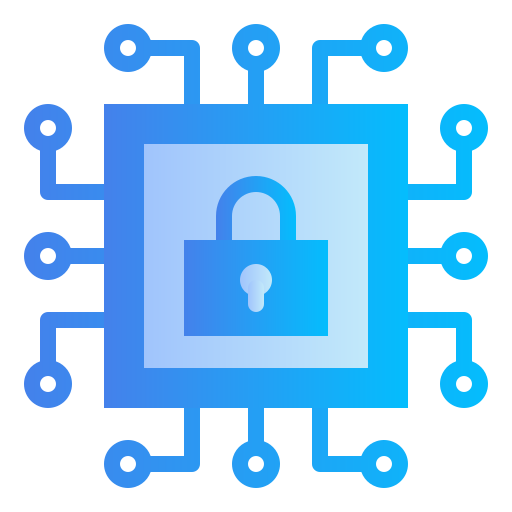 Security Lock Generic gradient fill icon