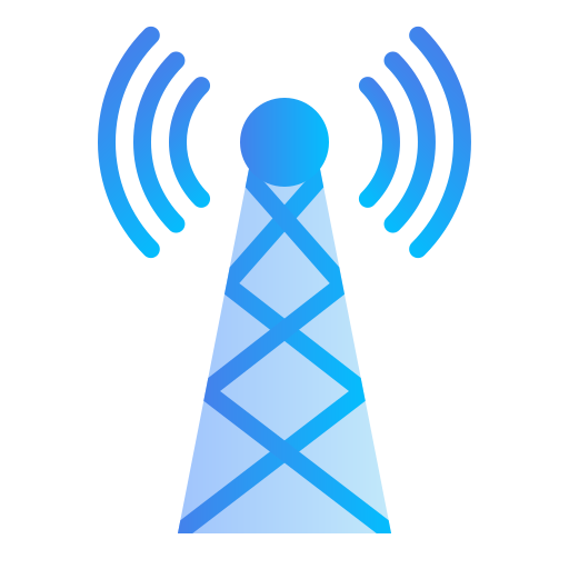 Wireless access point Generic gradient fill icon