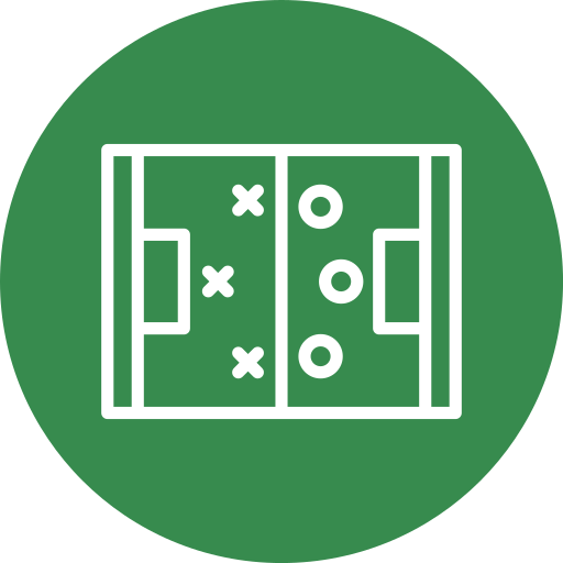 Hockey field Generic color fill icon