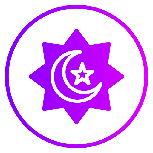 islamski Generic gradient fill ikona