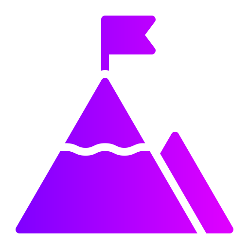 szczyt Generic gradient fill ikona
