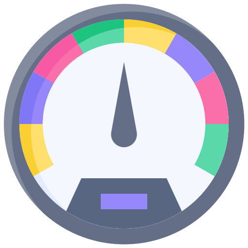 tachometer Generic color fill icon