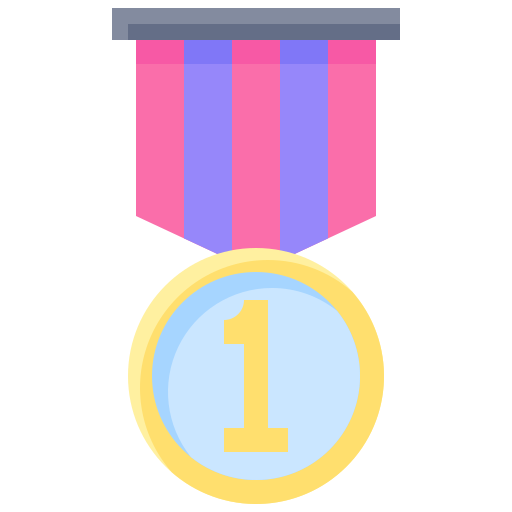 médaille Generic color fill Icône