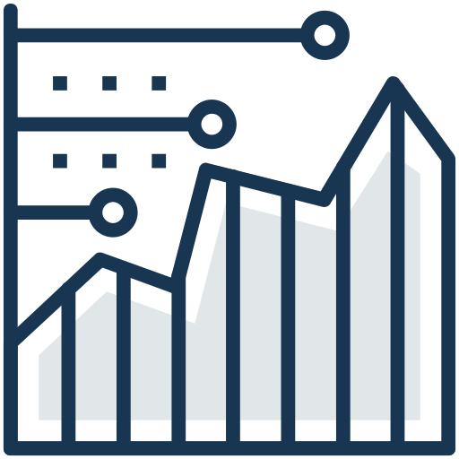Growth chart Generic color lineal-color icon