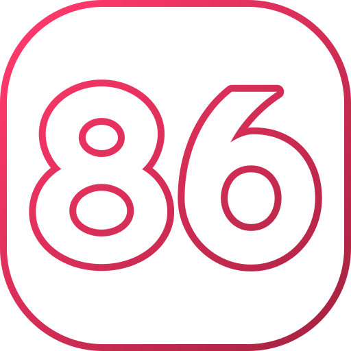 86 Generic gradient outline icono