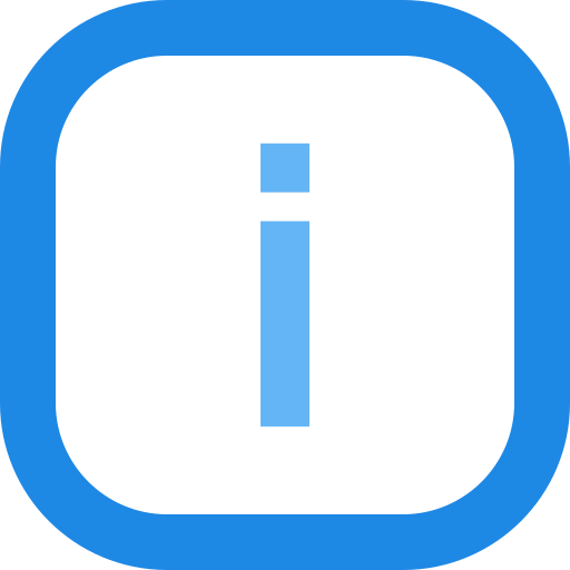 情報ボタン Generic color fill icon