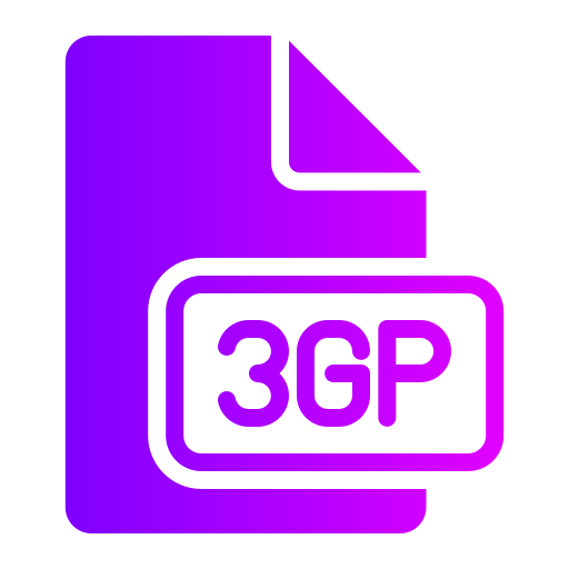 3gp Generic gradient fill icon