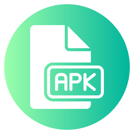 apk 파일 Generic gradient fill icon