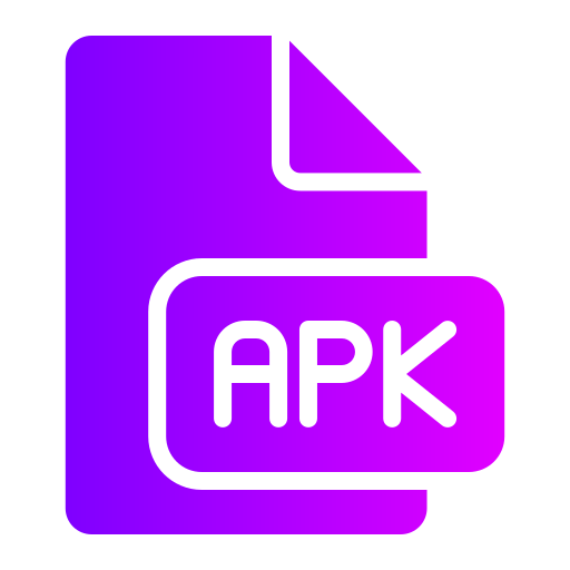 apkファイル Generic gradient fill icon