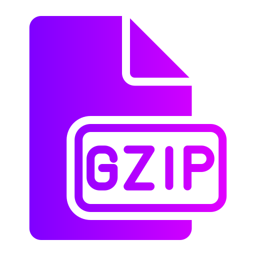 gzip Generic gradient fill icon