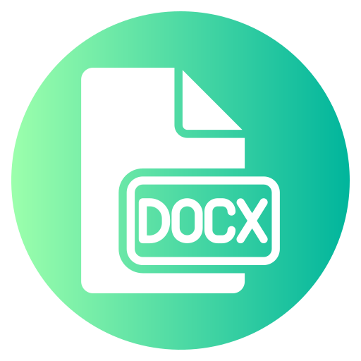 docx Generic gradient fill icona