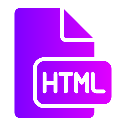 html Generic gradient fill icon