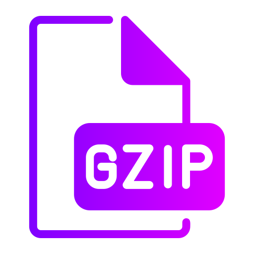 gzip Generic gradient fill icona