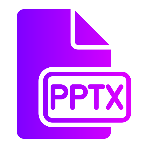 pptx Generic gradient fill icoon