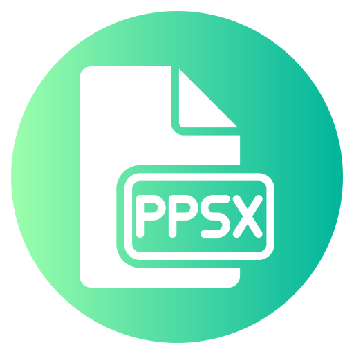 ppsx Generic gradient fill ikona