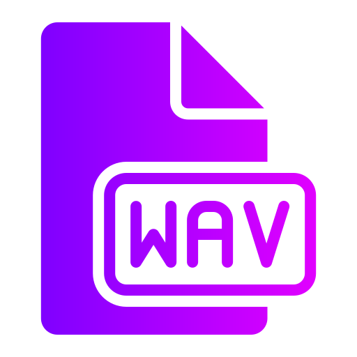 wav Generic gradient fill icon