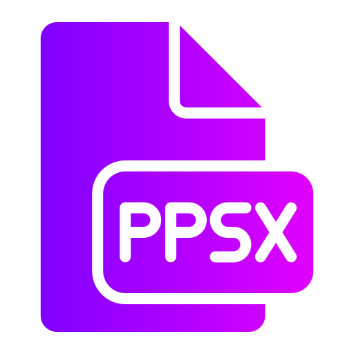 ppsx Generic gradient fill icona