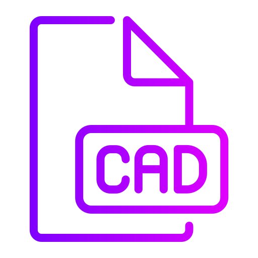 cad Generic gradient outline icona