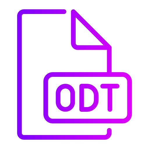 odt Generic gradient outline icon