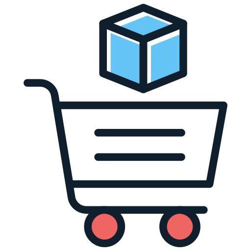 Shopping Vectors Tank Two colors icon