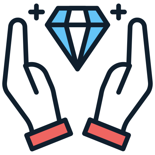 diamante Vectors Tank Two colors icono