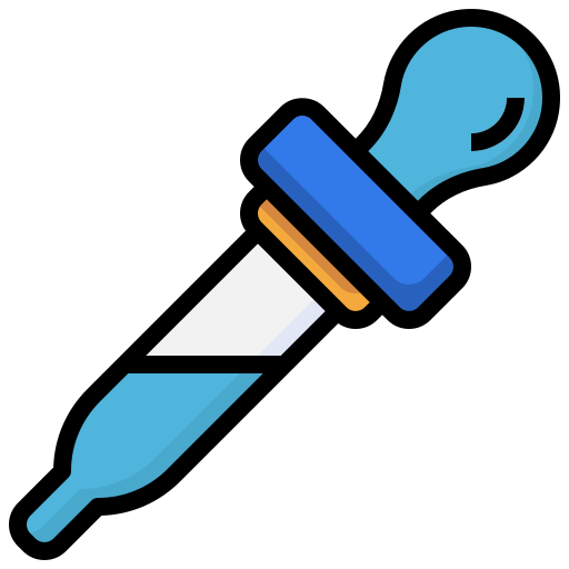 点眼器 Generic color outline icon