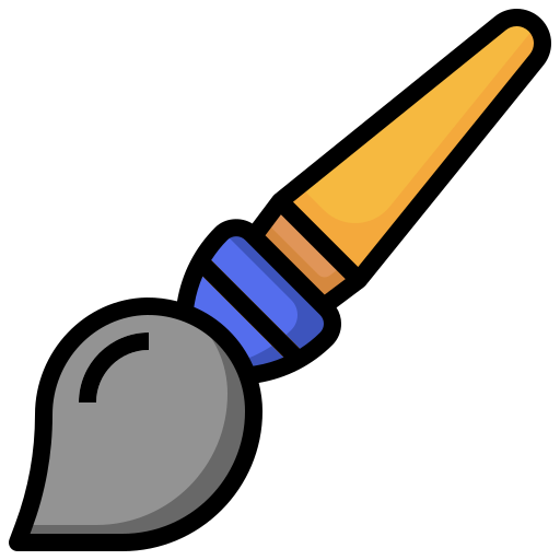 Brush Generic color outline icon