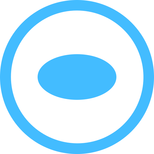 Oval Generic color fill icon