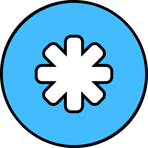 Asterisk Generic color lineal-color icon
