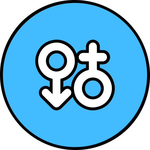 maschio femmina Generic color lineal-color icona