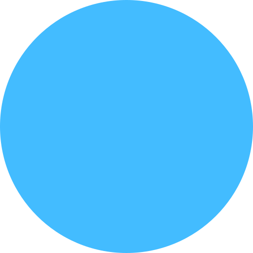cirkel Generic color fill icoon