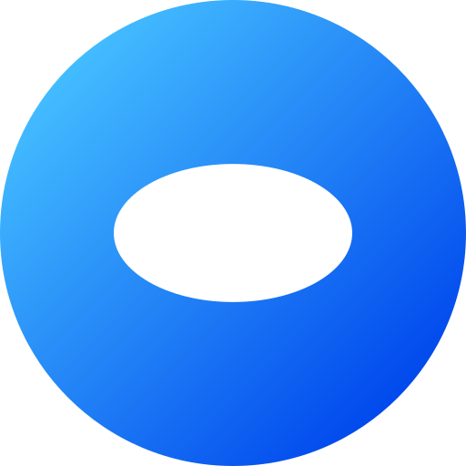 oval Generic gradient fill icono