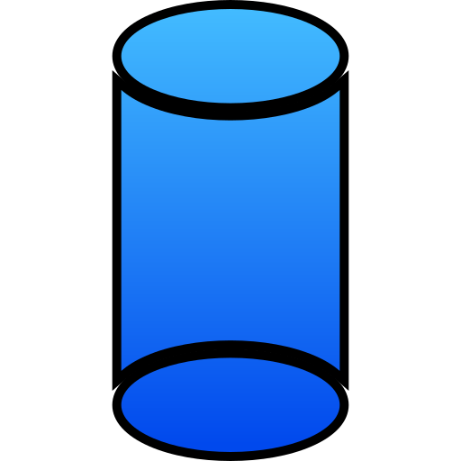 cylinder Generic gradient lineal-color ikona