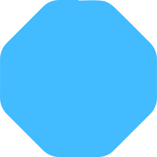 オクタゴン Generic color fill icon