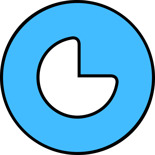 円グラフ Generic color lineal-color icon