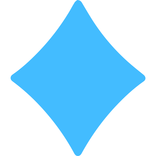 rhombus Generic color fill icon