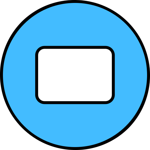 rettangolo Generic color lineal-color icona