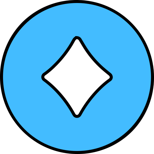 마름모 Generic color lineal-color icon