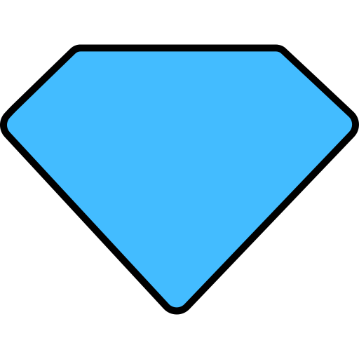 diamant Generic color lineal-color icon